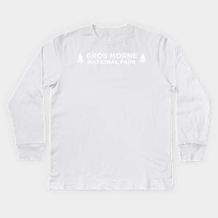 Gros Morne National Park of Canada || Newfoundland and Labrador || Gifts || Souvenirs || Clothing Kids Long Sleeve T-Shirt